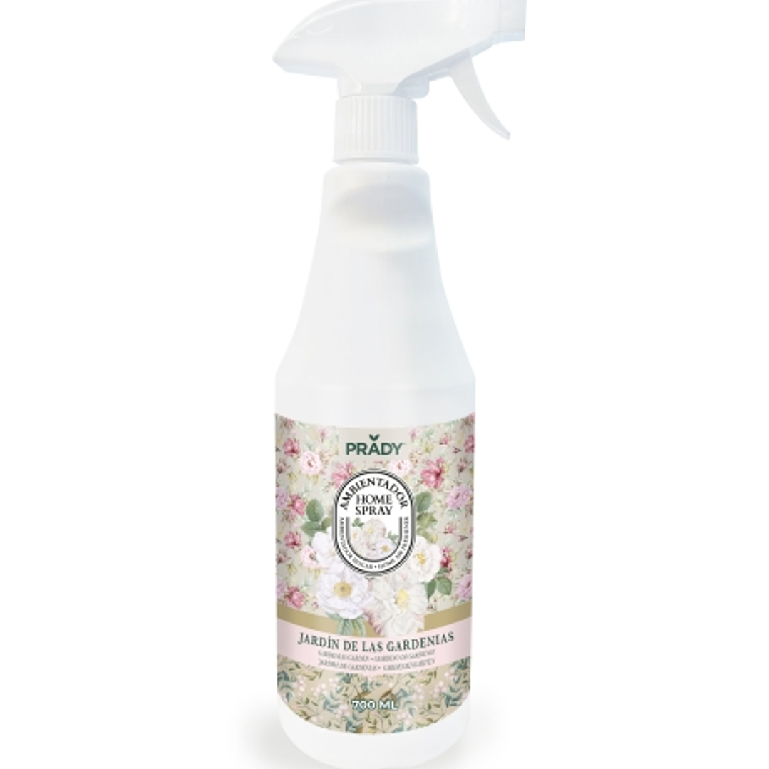 Prady Ambientador Home Spray Jardin de Gardenias - Frasco de 700 ml - Spray Pulverizador 1