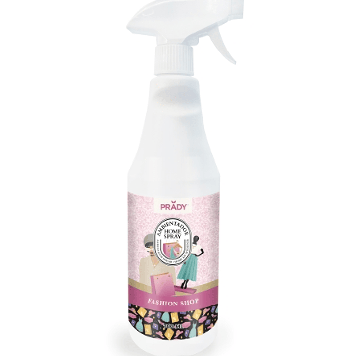 Prady Ambientador Home Spray Fashion Shop - Frasco de 700 ml - Spray Pulverizador 1