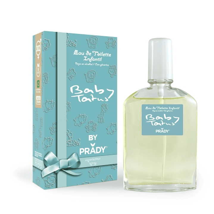 Prady Colonia Infantil Baby Tatus - Frasco de 90 ml - Spray Pulverizador 1