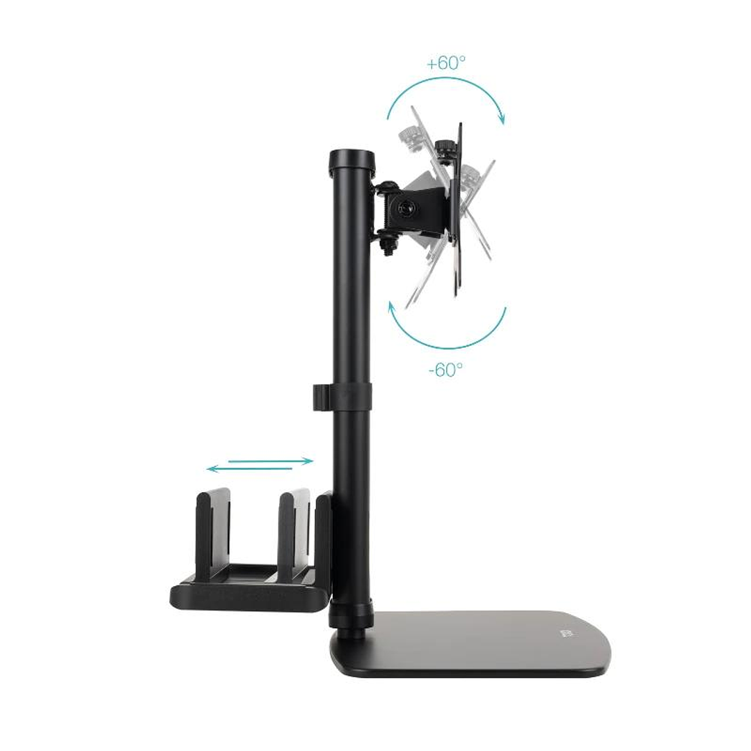 Tooq DB1127TN-B Soporte mesa Monitor+Minipc 17-27 2