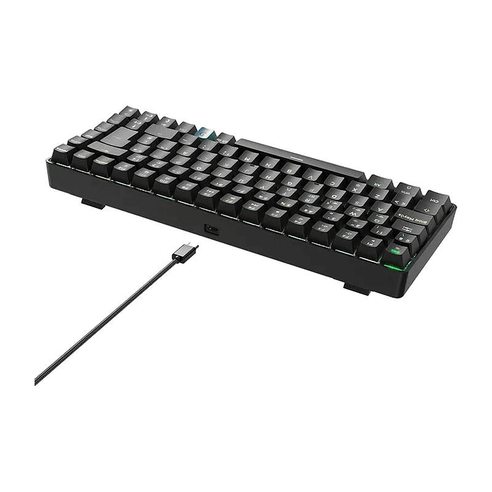 Hiditec Teclado Gaming GM1K  Switches brown 4