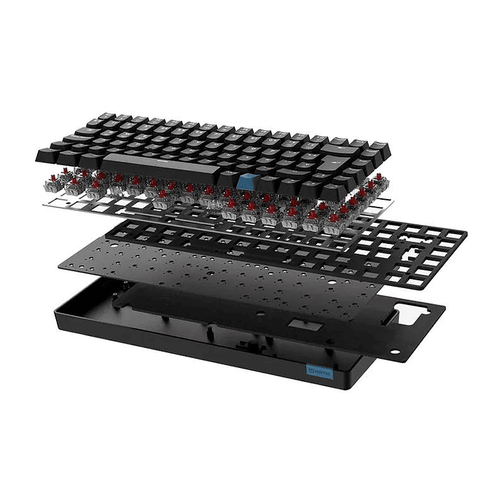 Hiditec teclado Gaming GM1K Switches red 4