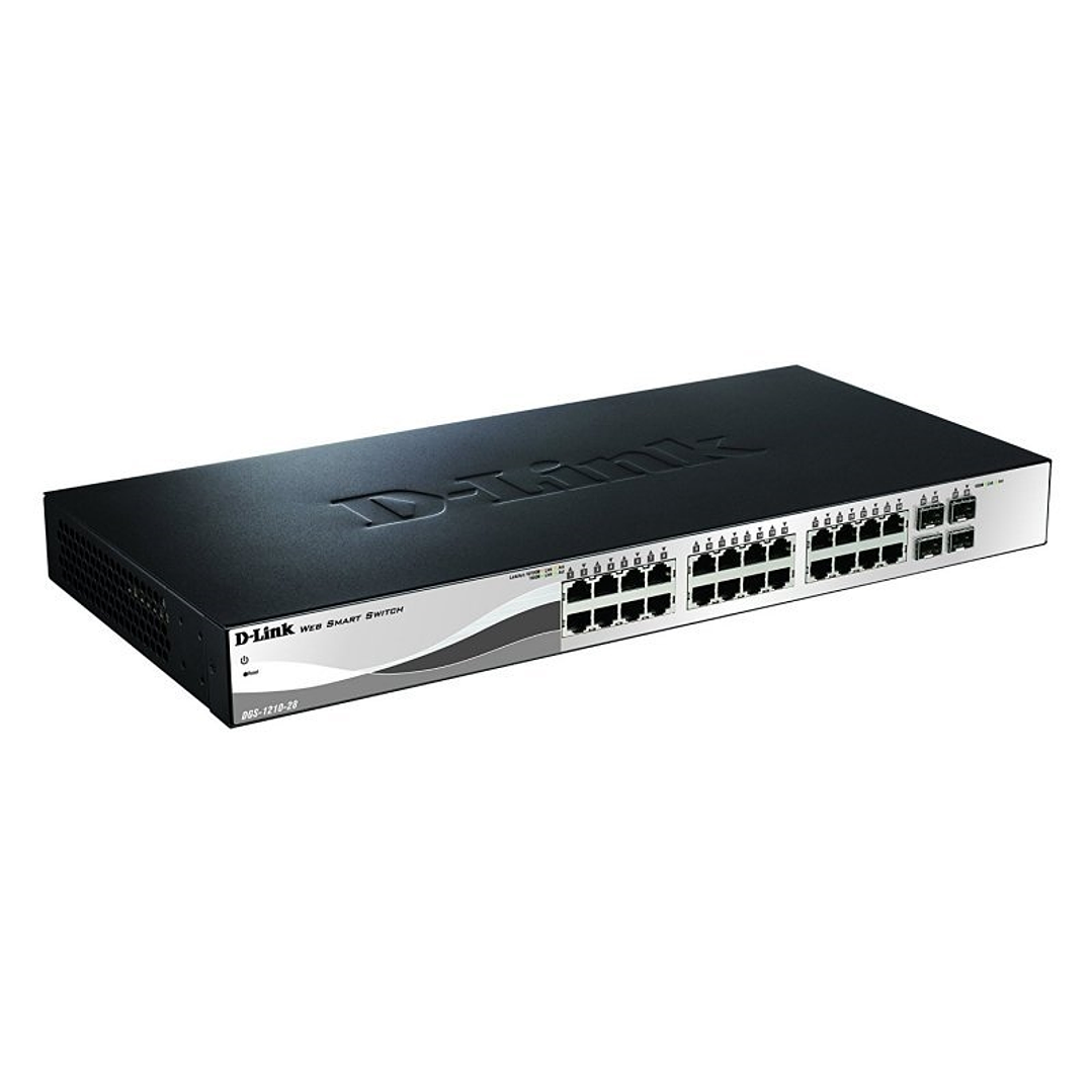 D-Link DGS-1210-28/E Switch 24xGB 4xSFP Combo 1