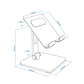Tooq  Soporte mesa Tablet hasta 13