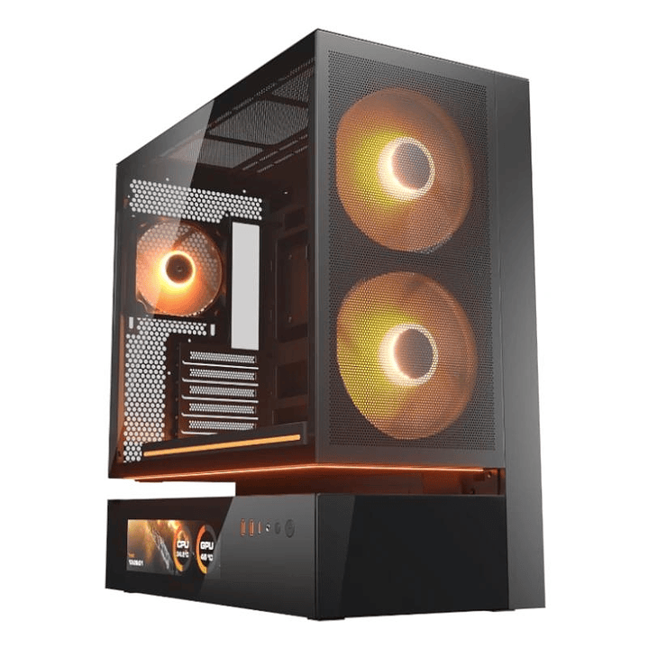 Cougar Caja Semitorre CFV235 Mesh Vision Black 1