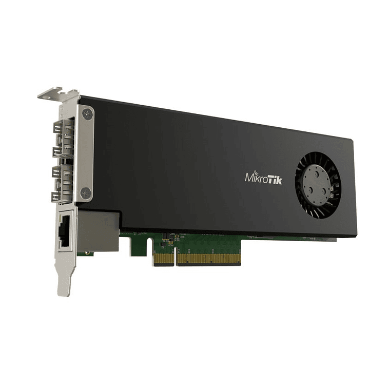 Mikrotik CCR2004-1G-2XS-PCIe Adap 2xSFP28 1xGbE LP 1