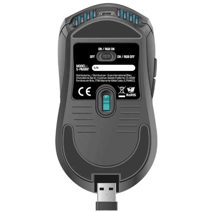 Spirit of Gamer Raton Inalambrico Pro M9 Rgb 3