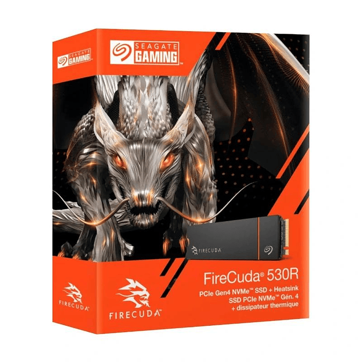 Seagate FireCuda 530R HS SSD 4TB M.2 PCIe Gen4 x4 4