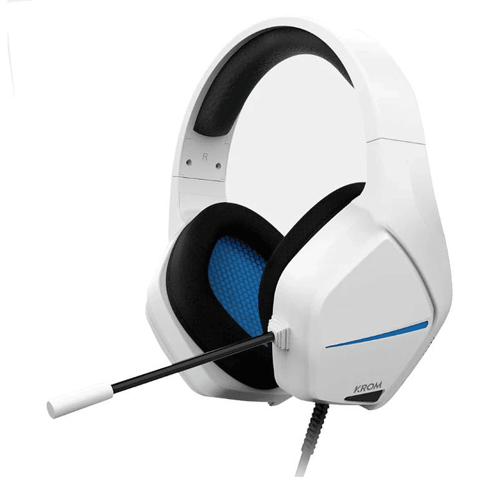 KROM KOPA MOVE AURICULAR GAMNG ESTEREO BLANCO AZUL 1