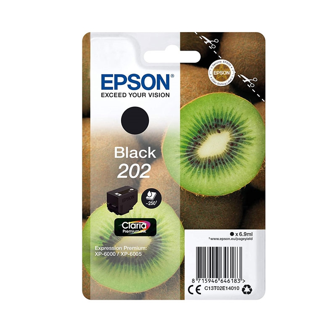 Epson Cartucho 202 Negro 1