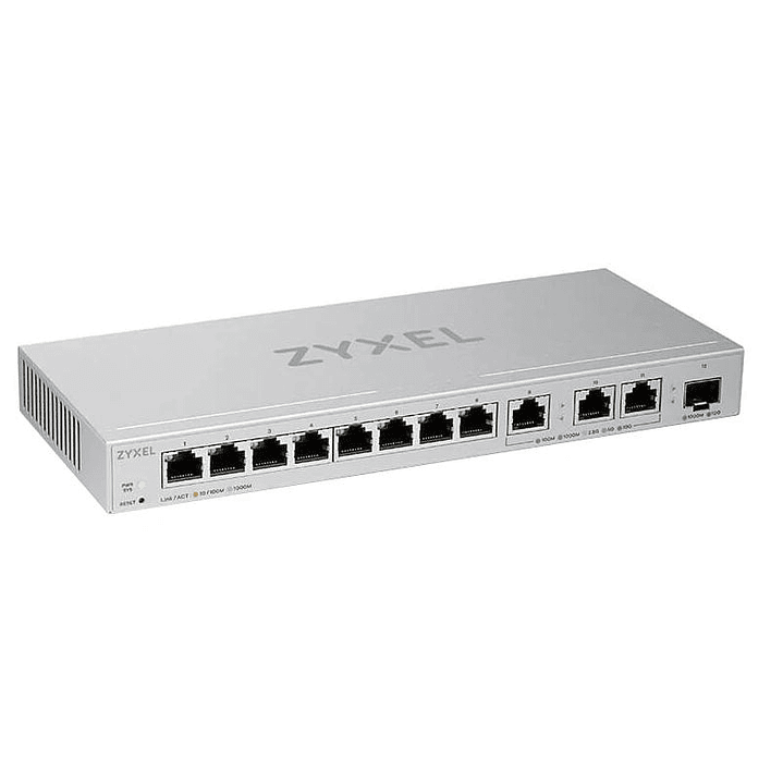 Zyxel XGS1250-12 Switch 8xGb 3xmGig 1/2.5/5/10G 1x 1