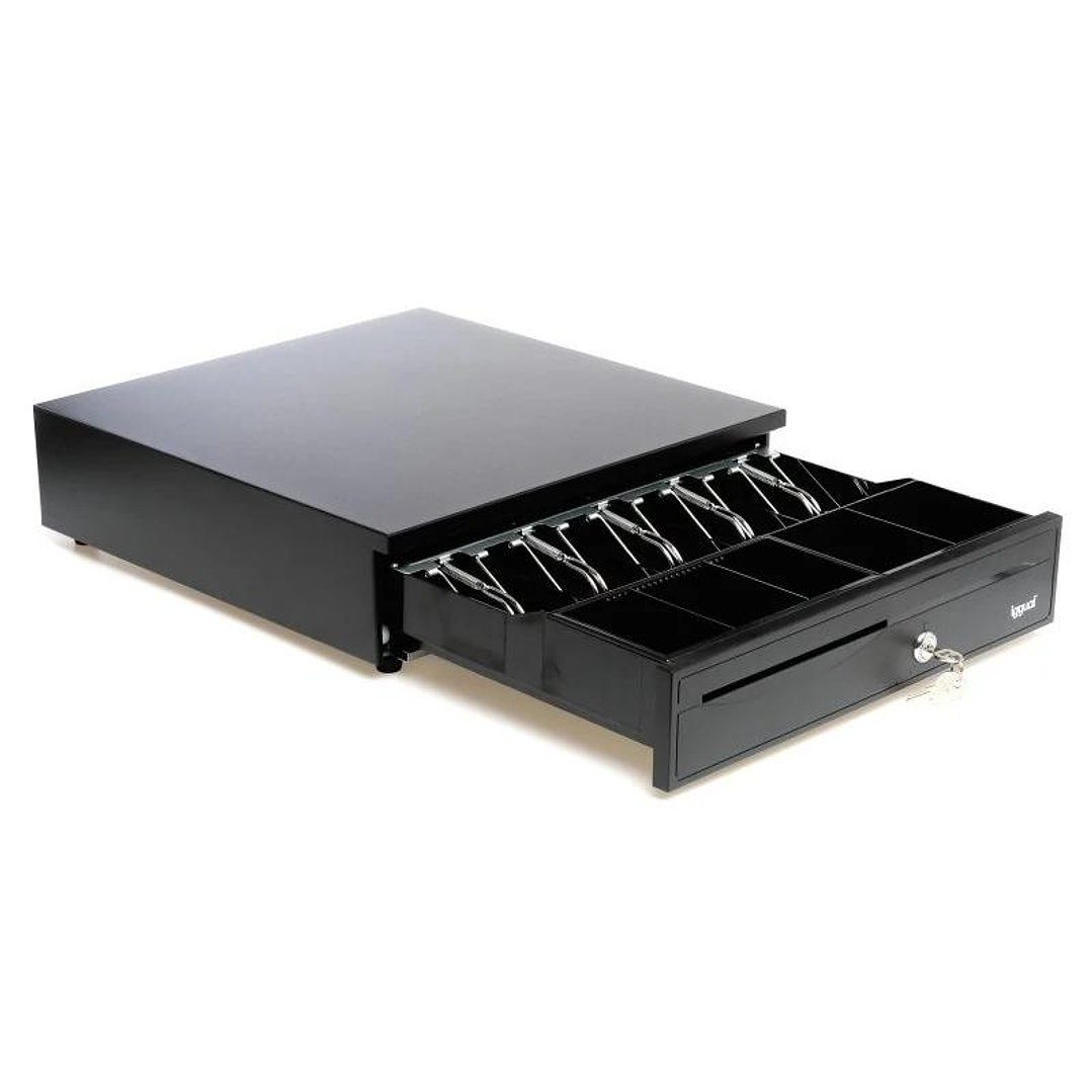 iggual Cajón Portamonedas IRON-30 42cm 5+5 negro 4