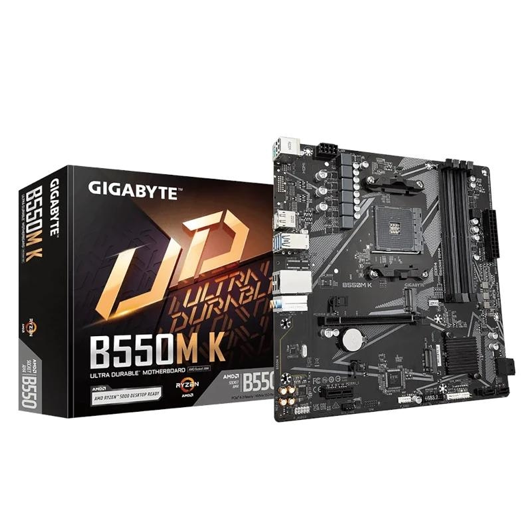 Gigabyte Placa Base B550M K mATX AM4 1