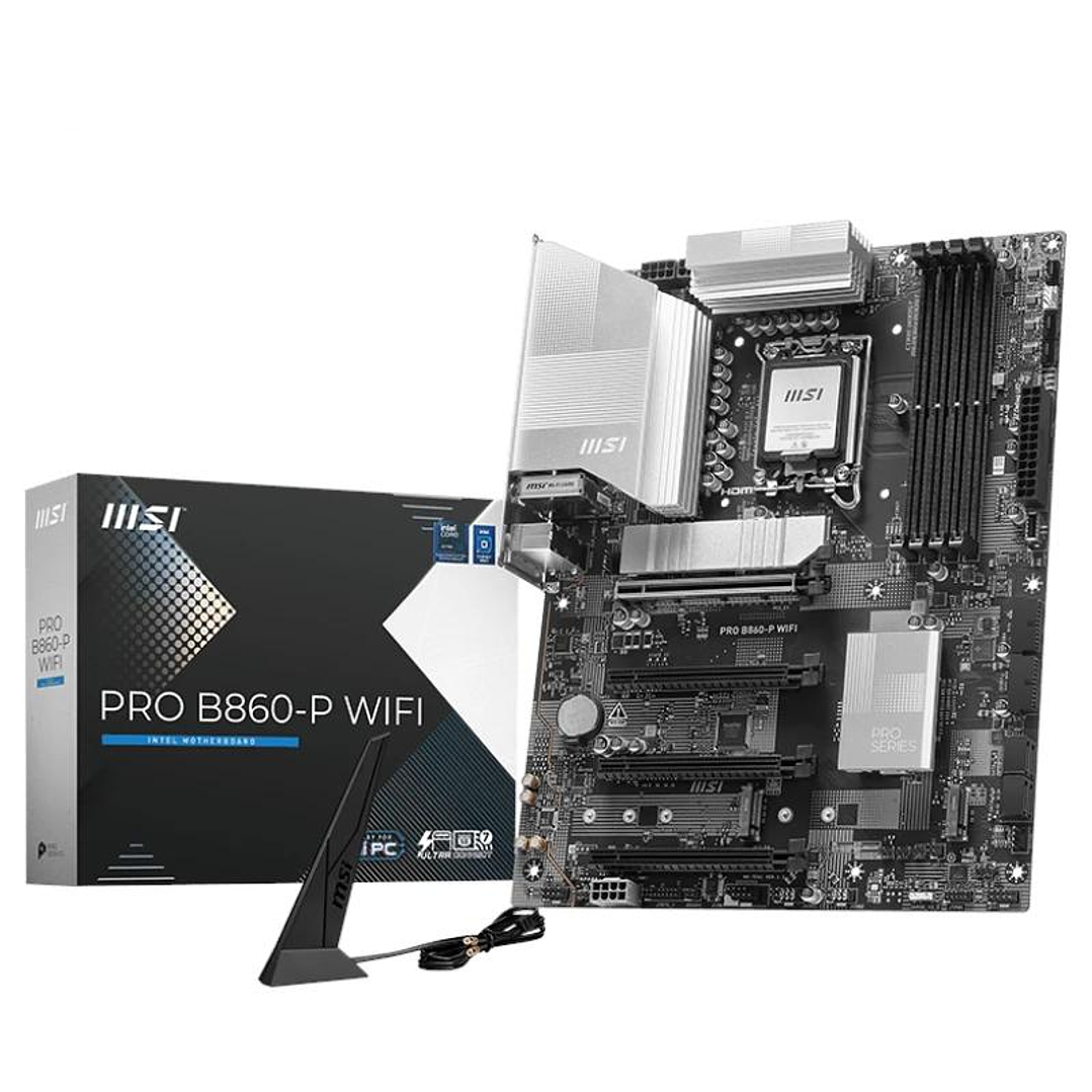 MSI Placa Base PRO B860-P WIFI ATX DDR5 1851 2