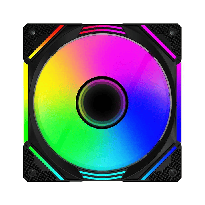Keep Out Ventilador Caja XFC-120M  Black 5V ARGB 1