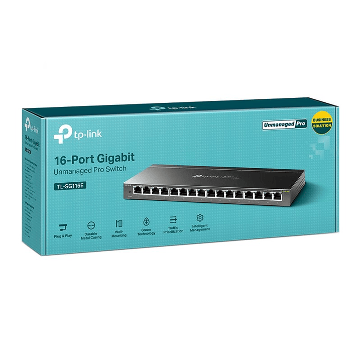 TP-LINK TL-SG116E Switch 16xGB Metal 2