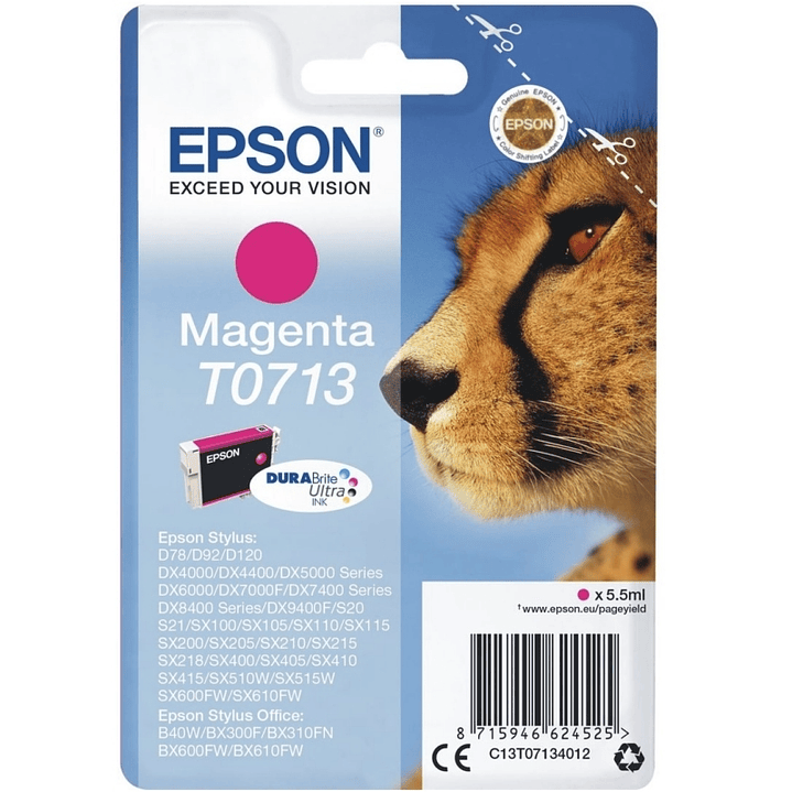 Epson Cartucho T0713 Magenta 1
