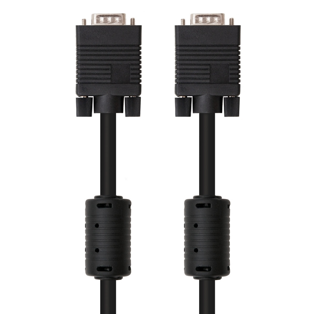 Nanocable Cable Conmutador Vga 10 M Negro 1