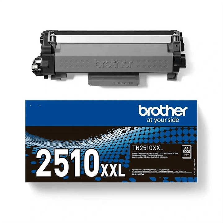 Brother Tóner TN2510XXL Negro 3