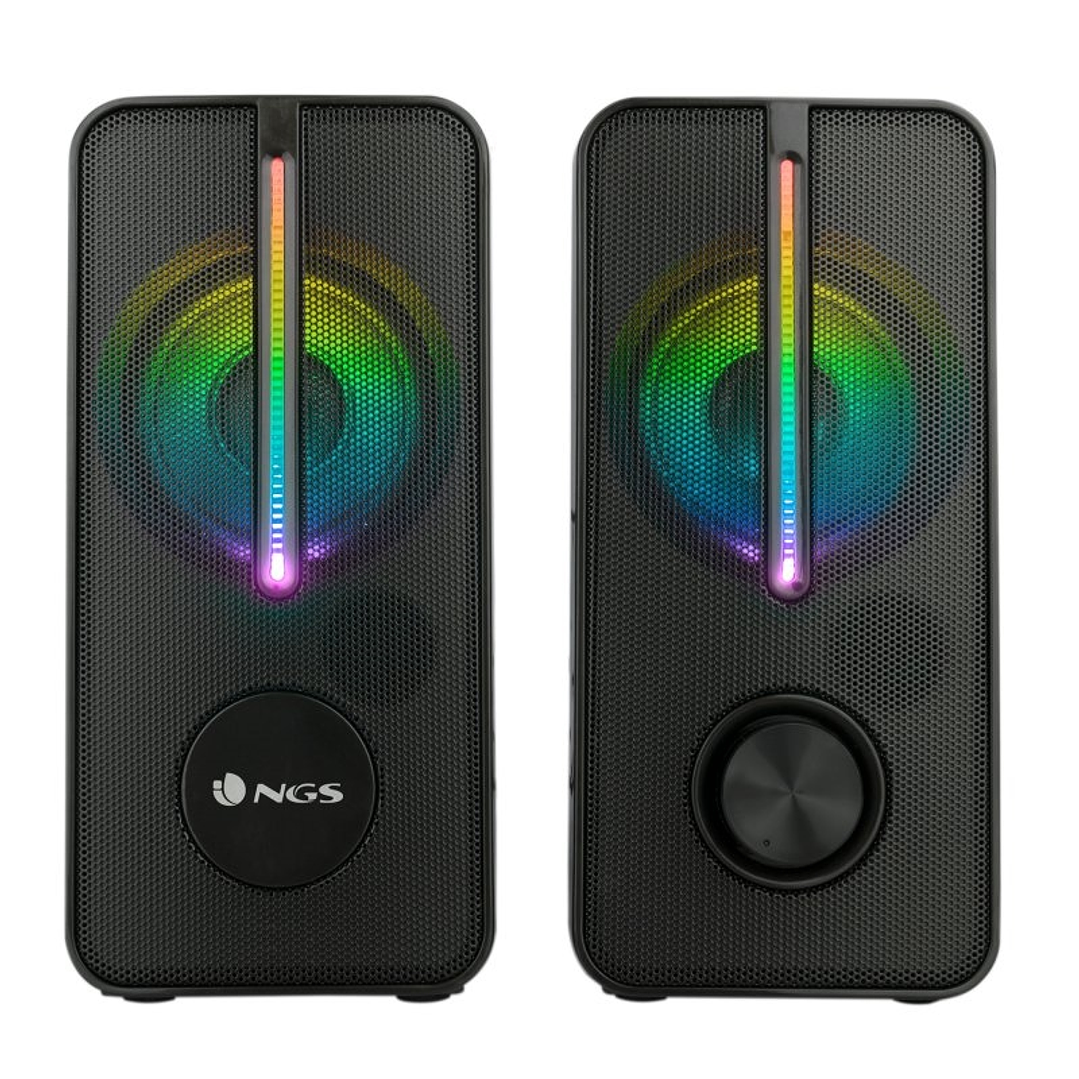 NGS Altavoces GAMING RGB 12W USB GSX-150 1