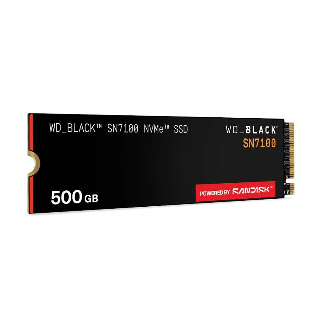 WD Black SN7100 SSD 500GB PCIe Gen4x4 6800MB-s 4