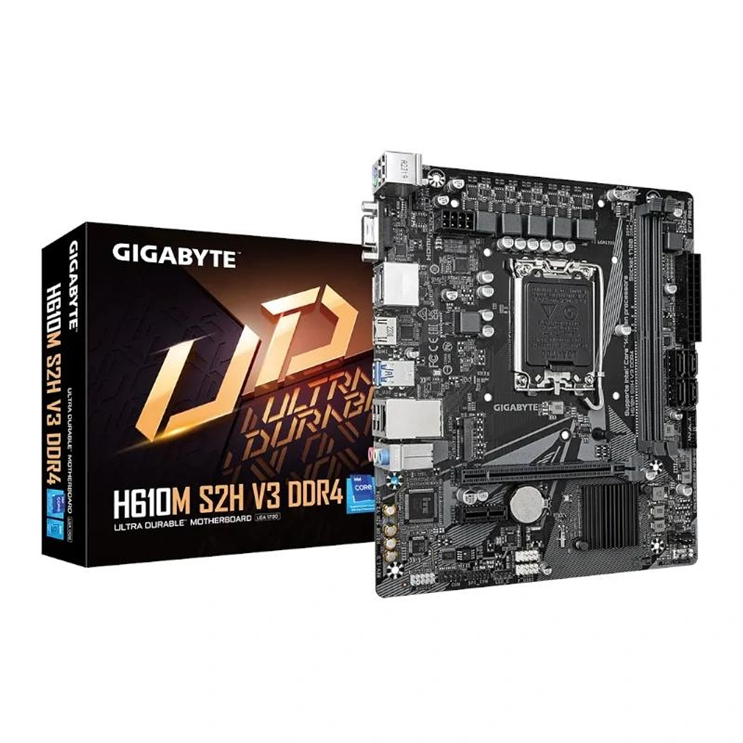 Gigabyte Placa Base H610M S2H V3 DDR4  mATX 1700 1