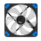 NOX Ventilador Hummer H-FAN PRO LED AZUL 120mm PWM - vignette 3