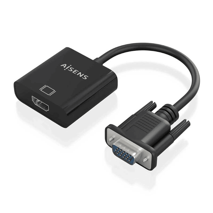 Aisens Conversor SVGA/M+JACK3.5/H+MicroB/H HDMI/H 1