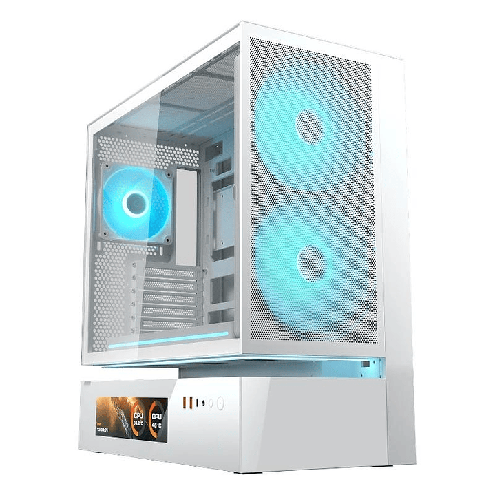 Cougar Caja Semitorre CFV235 Mesh Vision White 1