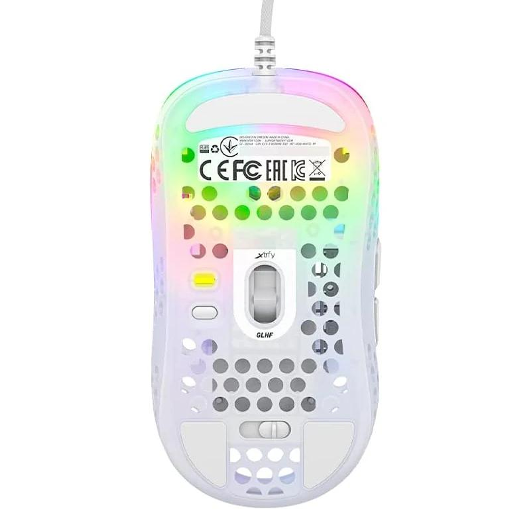 Cherry Xtrfy Ratón RGB 400-16.000 dpi USB WHITE 3