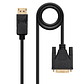 Nanocable Cable Conversor DP a DVI  2 M Negro - Miniatura 2