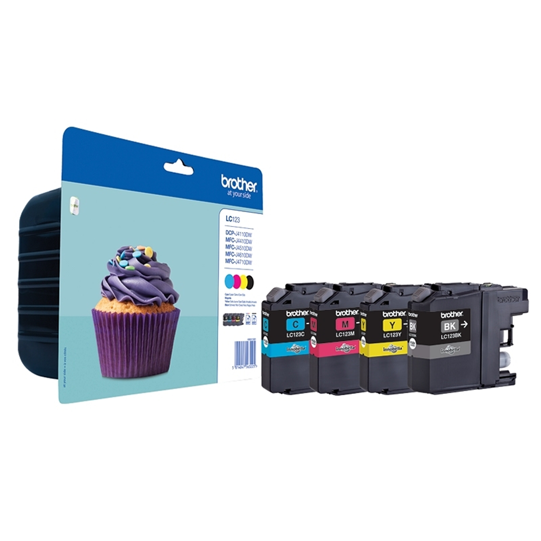 Brother Cartucho Multipack LC123VALBP 1