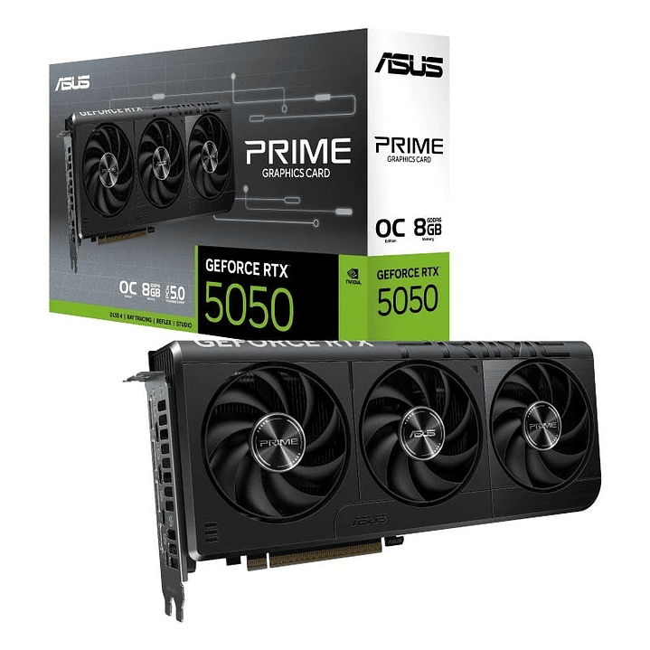 ASUS VGA NVIDIA PRIME RTX 5050 O8G 8GB DDR6 1