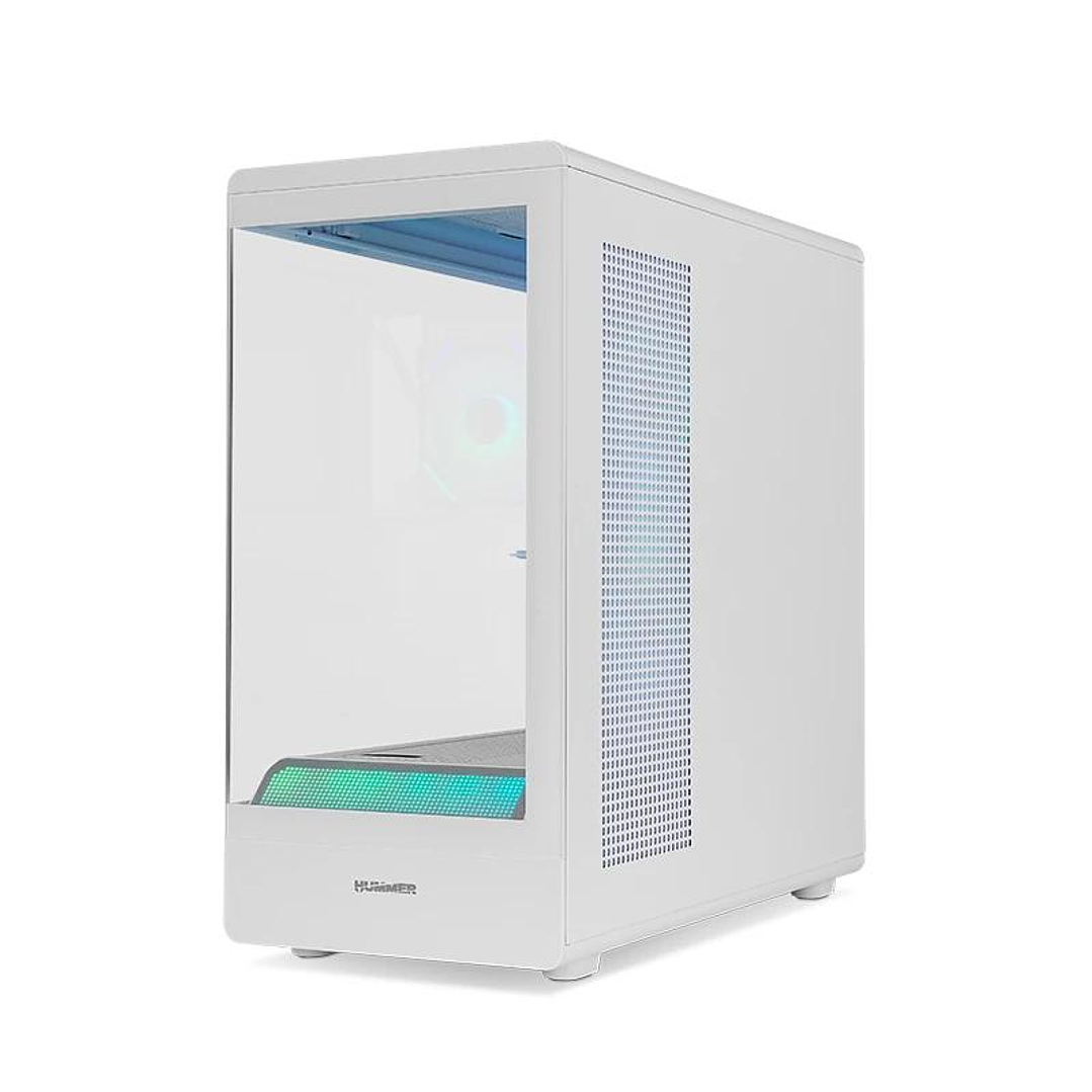 NOX Semitorre HUMMER SIGNAL Frameless ARGB Blanco 3