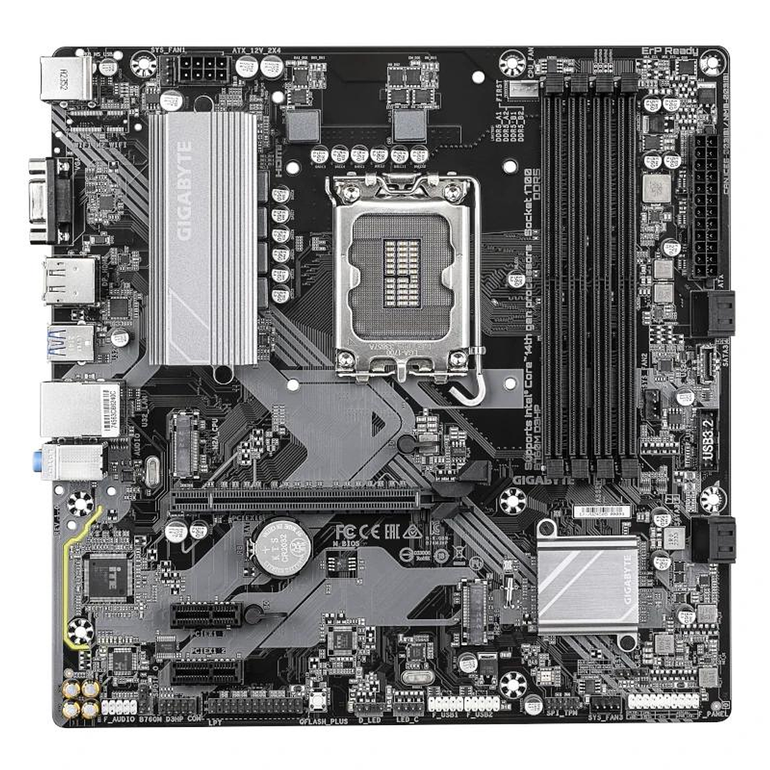 Gigabyte Placa Base B760M D3HP DDR5 ATX 1700 2