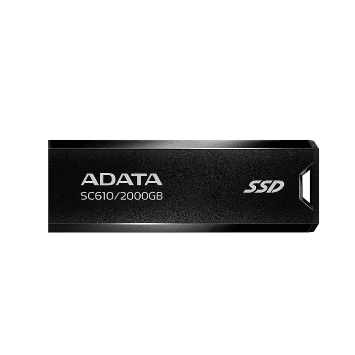 ADATA SC610 SSD Externo 2TB USB 3.2 Gen2 Negro 1