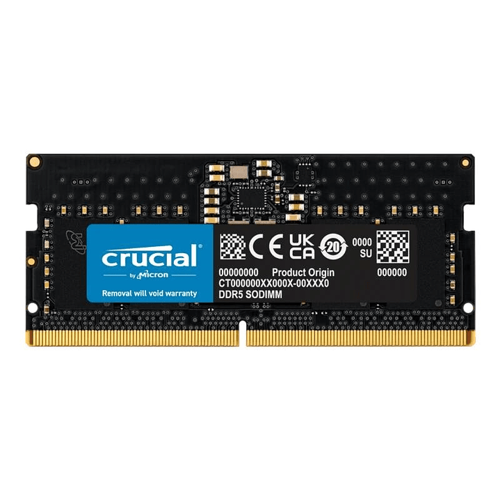 Crucial CT8G56C46S5 8GB SoDIMM 5600MHz DDR5 1