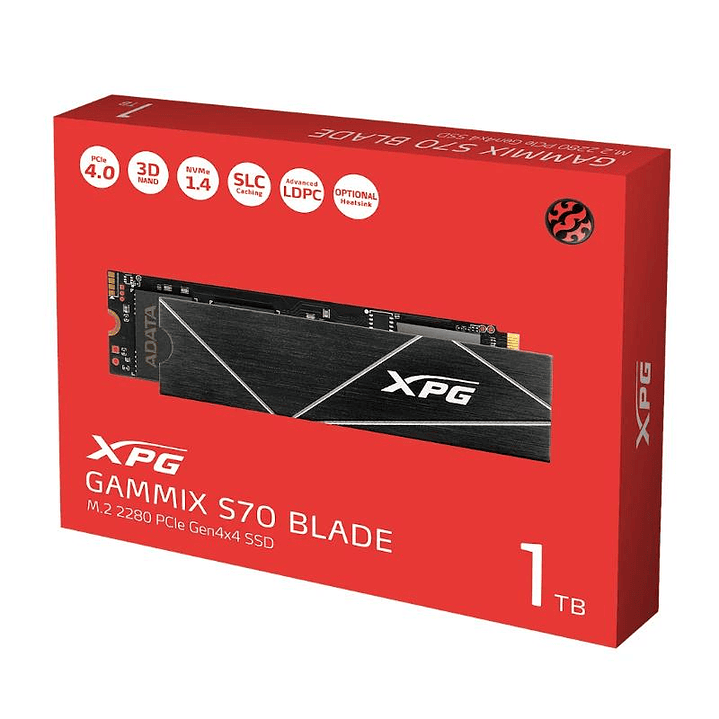 ADATA XPG SSD GAMMIX S70 BLADE 1TB PCIe 4.0 NVMe 3