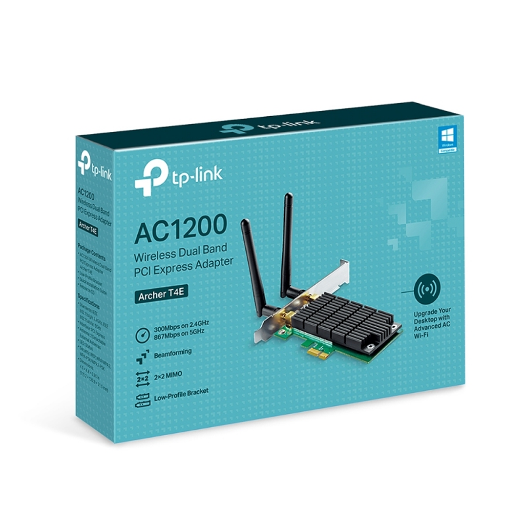 TP-Link Archer T4E Adaptador Wi-Fi PCI-E AC120 4