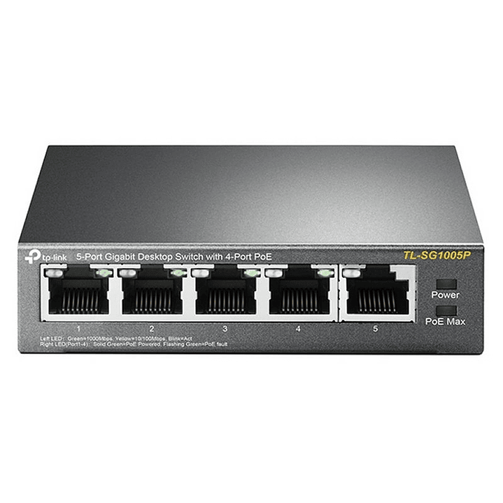 TP-LINK TL-SG1005P Switch 5xGB 4xPoE 1