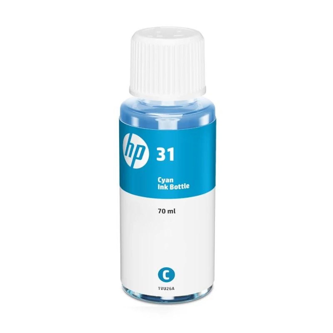 HP Cartucho Kit de Relleno de Tinta 31 Cian 1