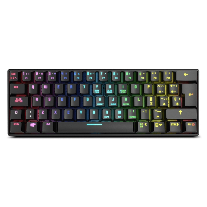 Krom Teclado Gaming KLUSTER RGB Mini Keyboard 1