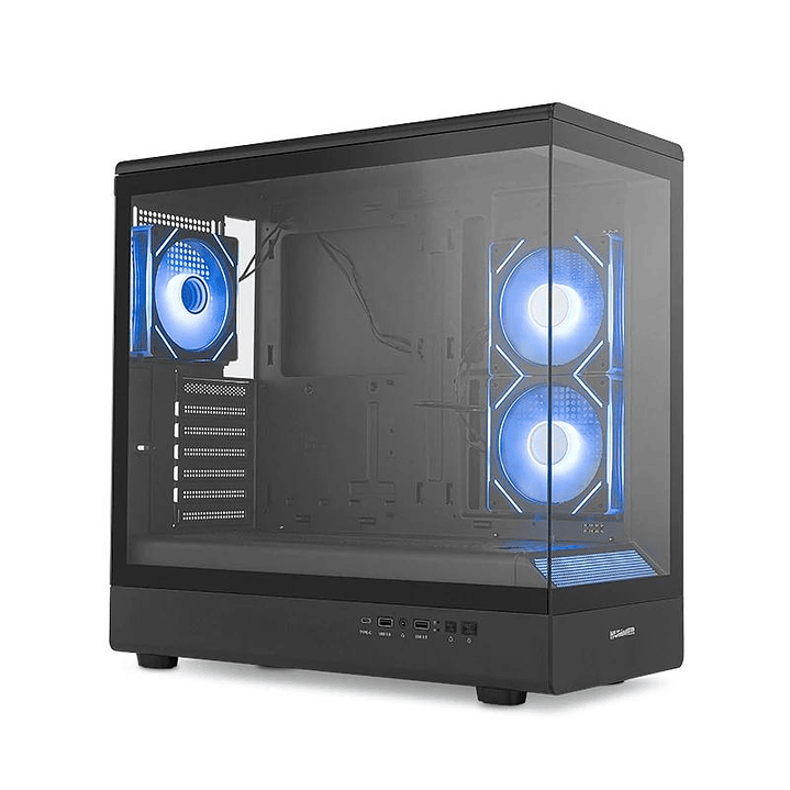 NOX Semitorre HUMMER SIGNAL Frameless ARGB Negro 2