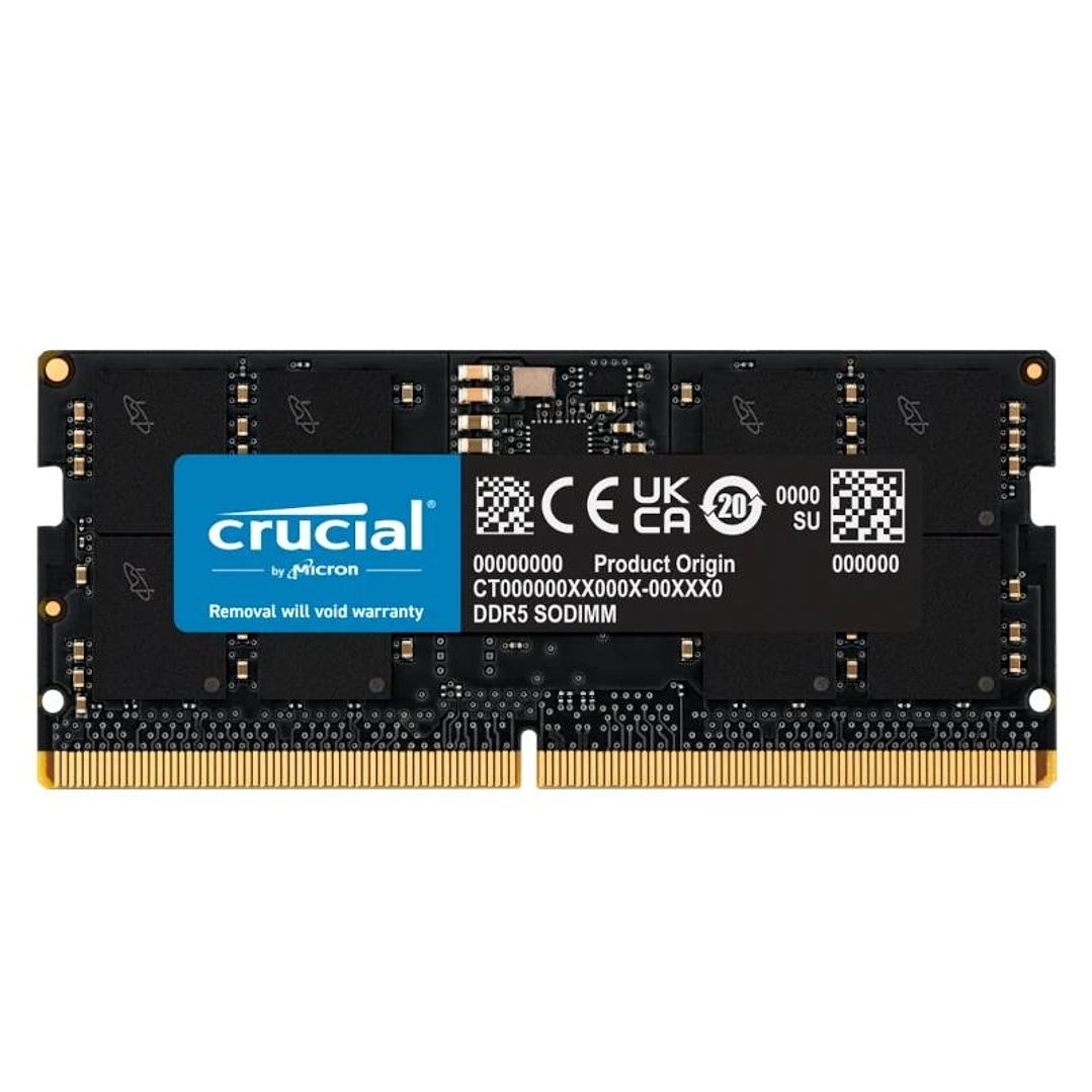 Crucial CT16G56C46S5 16GB soDIMM CL40 5600MHz DDR5 1