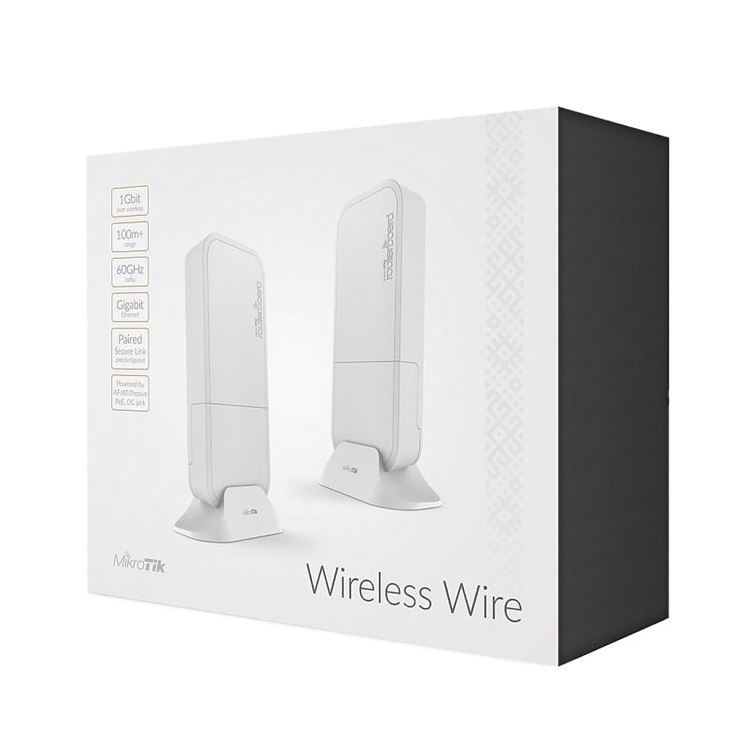 MikroTik RBwAPG-60adkit Wireless Wire 60GHz PoE 3