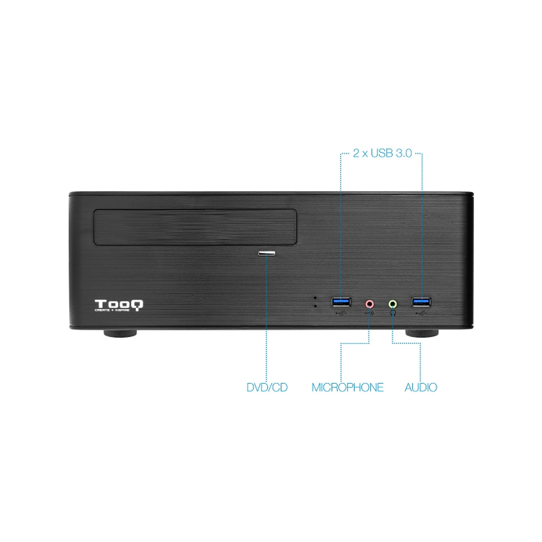 Tooq Caja Micro ATX/ITX TQC-3006DU3C 500W USB3.0 3