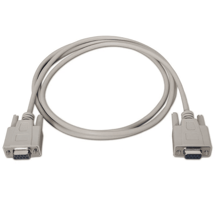 Aisens Cable Serie Null Modem DB9/H-DB9/H 1.8m 2