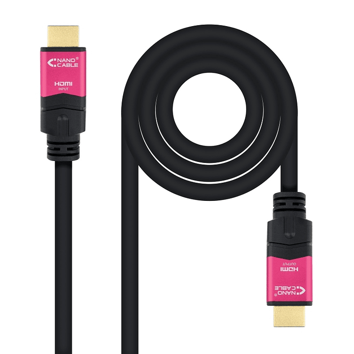 Nanocable Cable HDMI V2.0 4K@60Hz M/M 25m 1