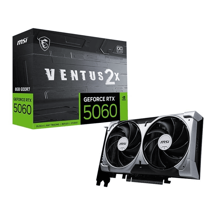 MSI VGA NVIDIA RTX 5060 8G VENTUS 2X OC DDR7 1
