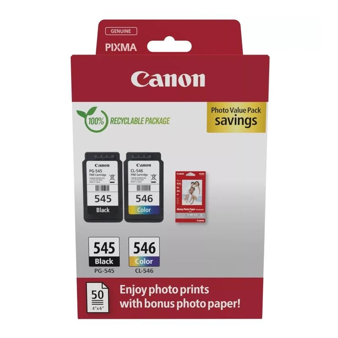 Canon Cartucho Multipack PG-545/CL546 1